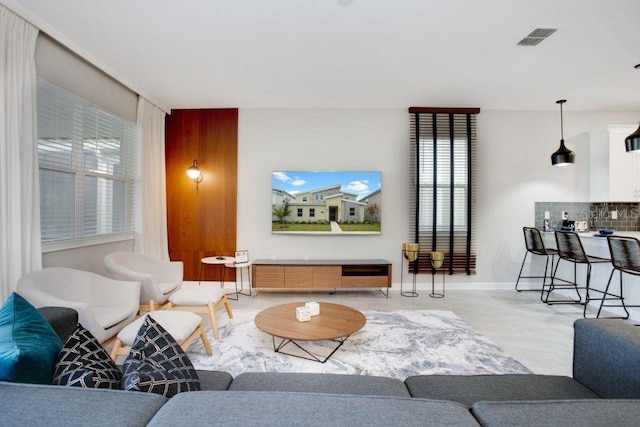 view of living room