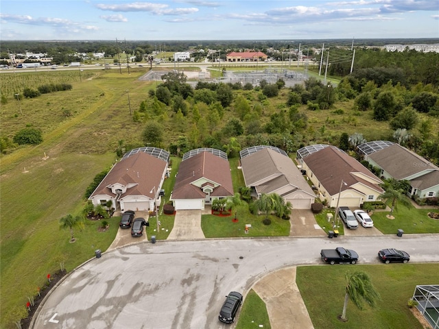 246 Kimberly Point Dr, Davenport, FL 33837 - aerial perspective of suburban area with a tree filled landscape