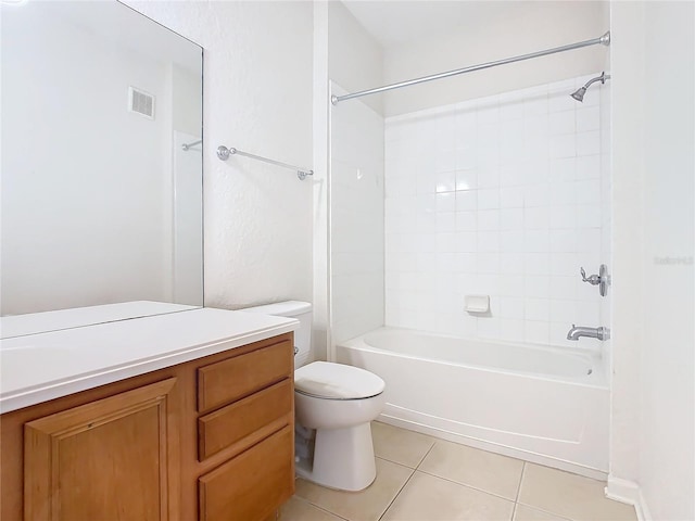 8298 Portofino Dr Unit 202, Davenport, FL 33896 - bathroom featuring tile patterned floors, toilet, and shower / bath combination
