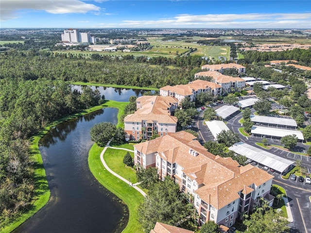 8298 Portofino Dr Unit 202, Davenport, FL 33896 - bird's eye view of a nearby body of water and apartment complex / building