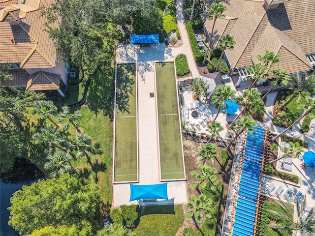 8298 Portofino Dr Unit 202, Davenport, FL 33896 - drone / aerial view of a pool