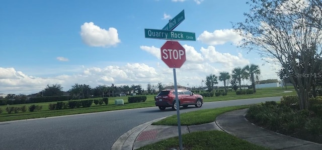 view of road