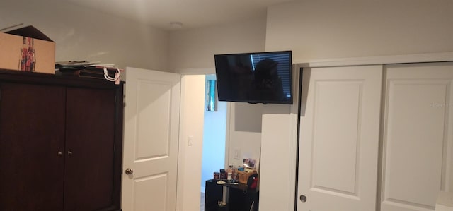 bedroom featuring a closet