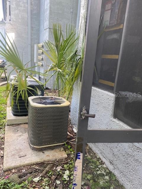details featuring cooling unit