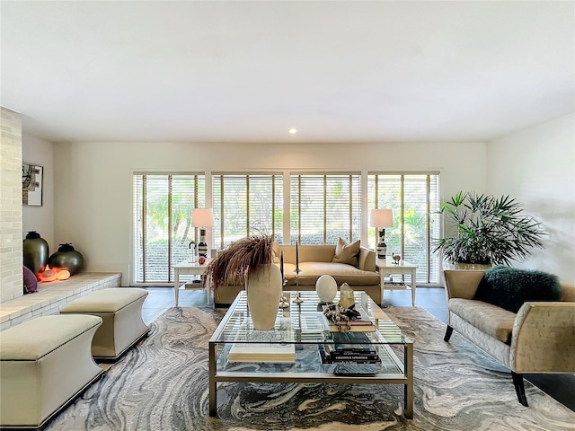 view of living room