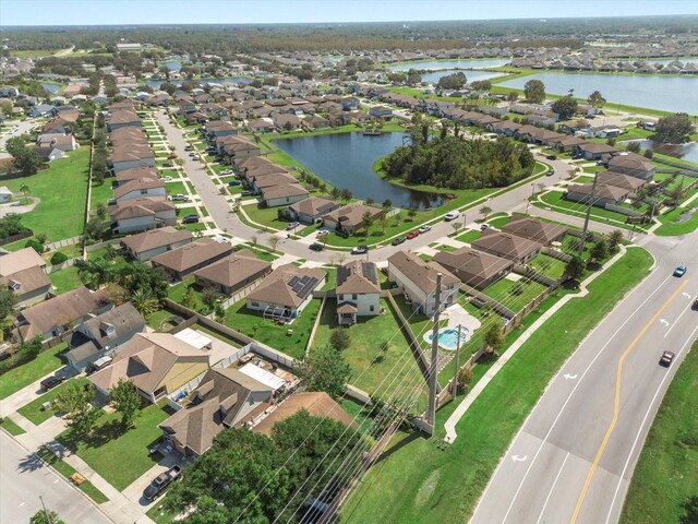 1909 Cayman Cove Cir, Saint Cloud, FL 34772 - bird's eye view with a residential view and a water view