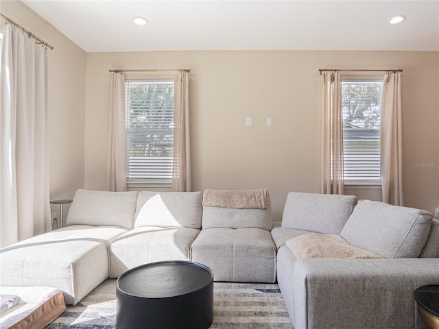 view of living room