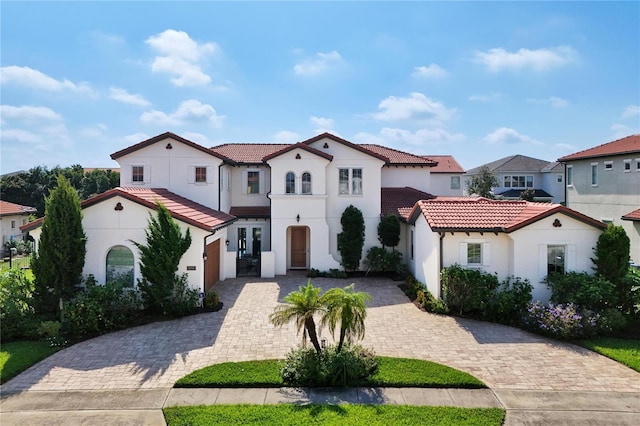 view of mediterranean / spanish house