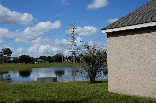 view of water feature