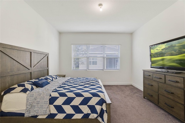 bedroom with carpet flooring