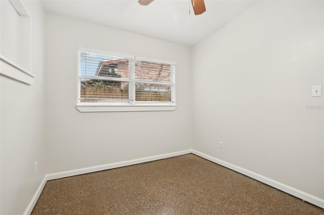 4221 Mizell St, Orlando, FL 32812 - spare room with baseboards and ceiling fan