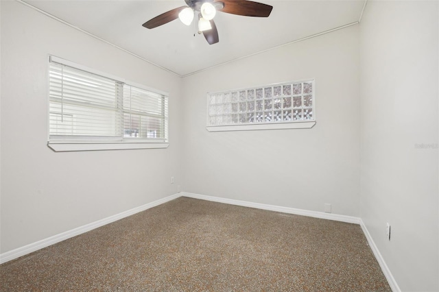 4221 Mizell St, Orlando, FL 32812 - carpeted spare room with ceiling fan and baseboards