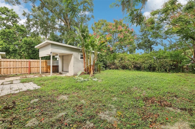 4221 Mizell St, Orlando, FL 32812 - view of yard with fence