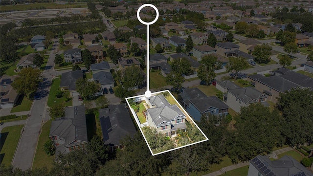 2053 Nobscot Pl, Apopka, FL 32703 - drone / aerial view featuring a residential view