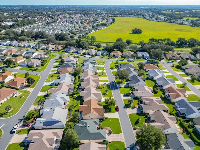 drone / aerial view