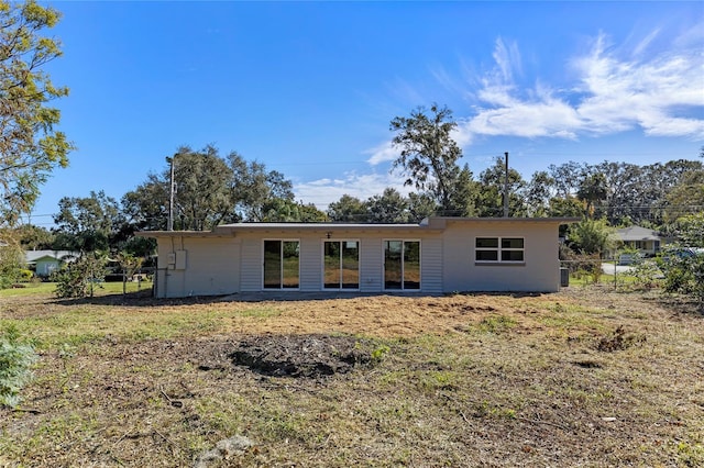 view of rear view of house