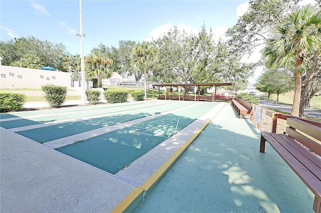 10301 US Highway 27 Unit 85, Clermont, FL 34711 - view of home's community with shuffleboard