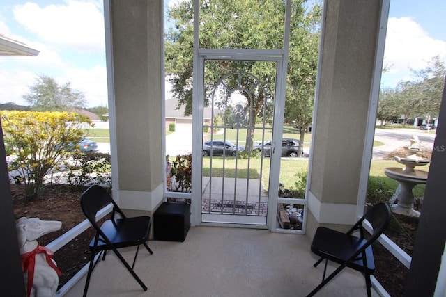 view of doorway