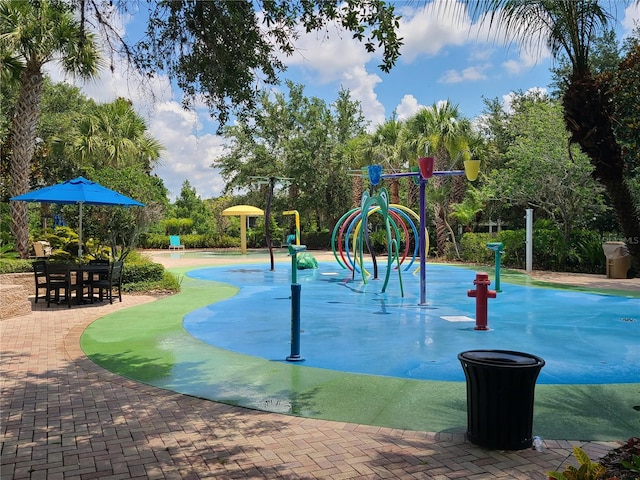 view of jungle gym