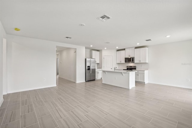 view of unfurnished living room