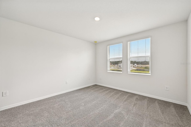 empty room featuring carpet