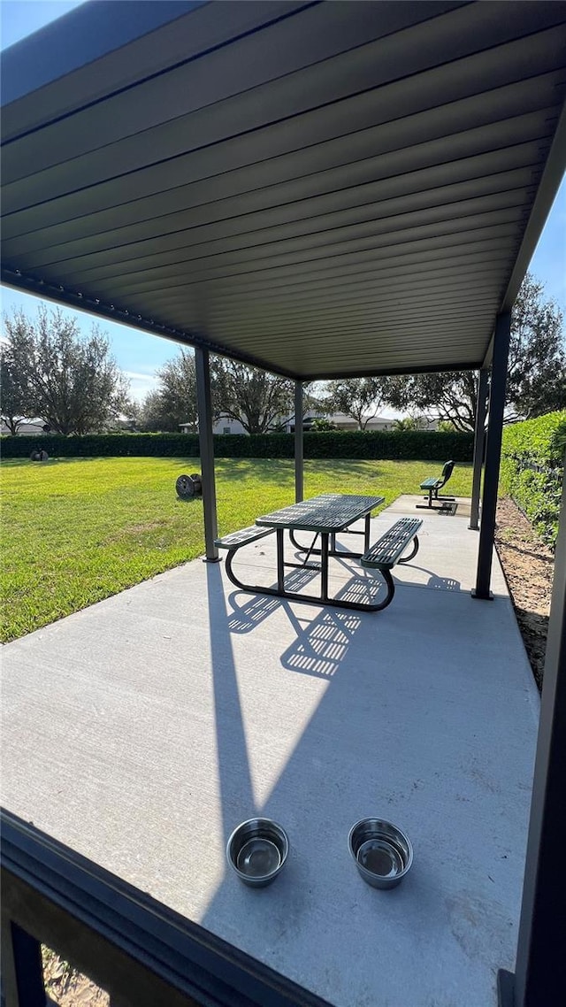 view of patio / terrace