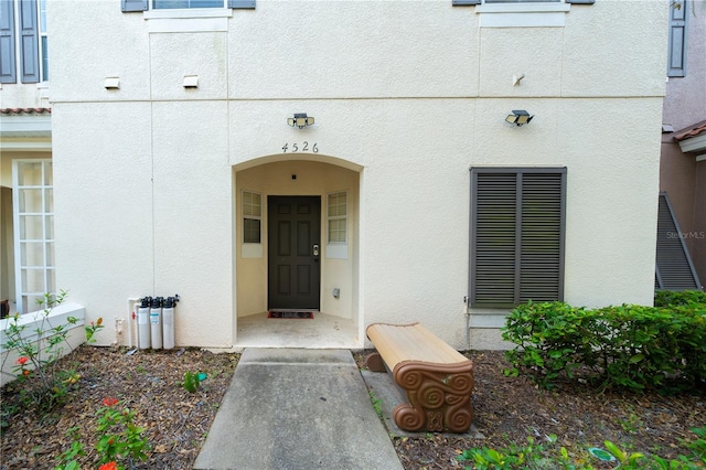 view of entrance to property