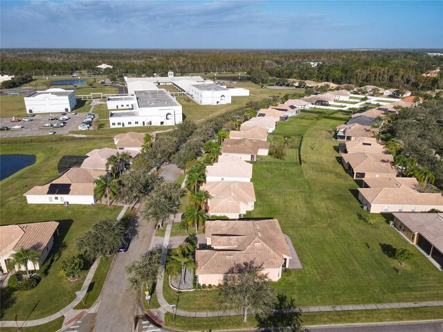 3623 Weatherfield Dr, Kissimmee, FL 34746 - drone / aerial view with a residential view and a water view
