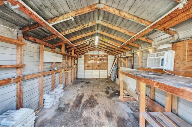 view of storage room