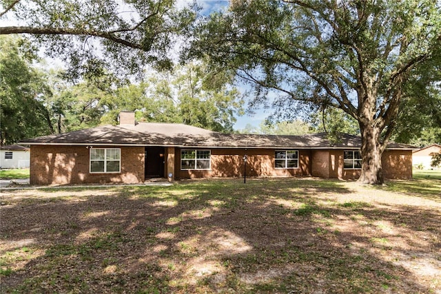 view of ranch-style house