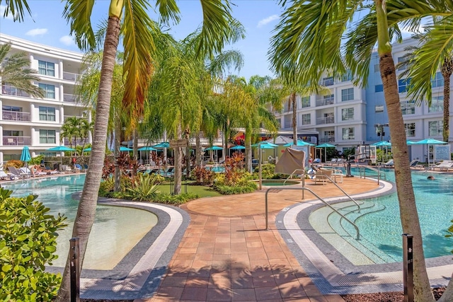 view of swimming pool