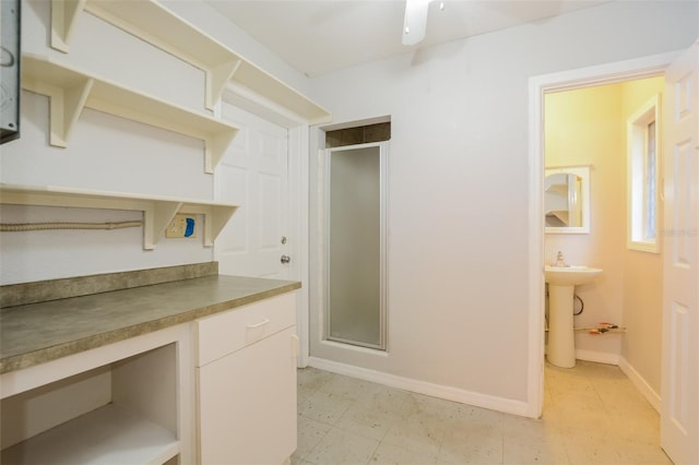 kitchen featuring sink