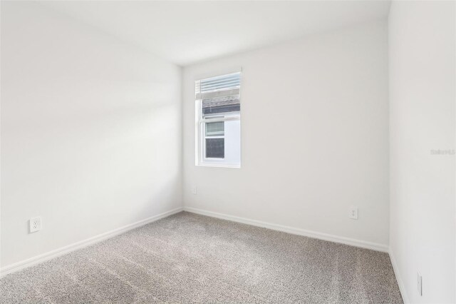 empty room featuring carpet floors