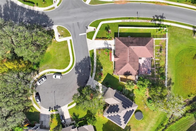 drone / aerial view