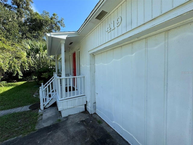 view of side of property