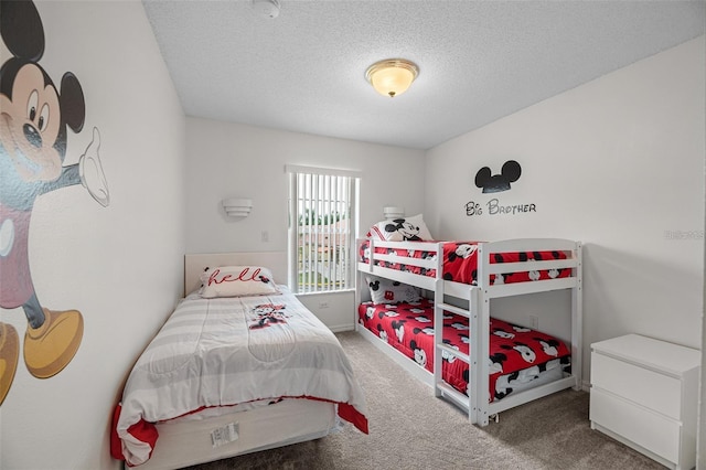 1029 Park Ridge Cir, Kissimmee, FL 34746 - bedroom with carpet, a textured ceiling, and baseboards
