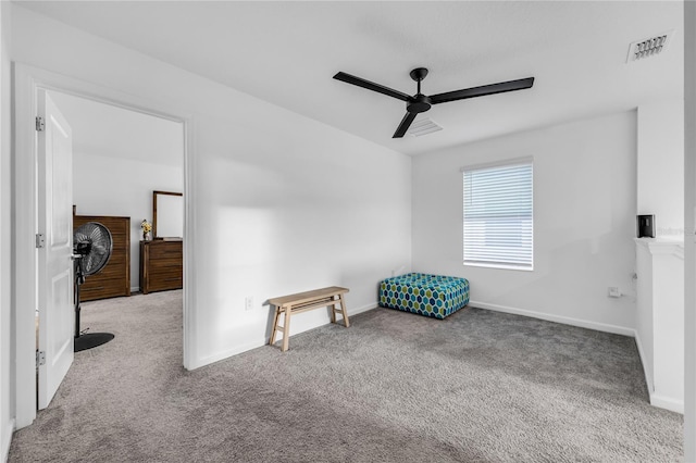 1093 Berry Ln, Davenport, FL 33837 - carpeted bedroom with a ceiling fan and baseboards