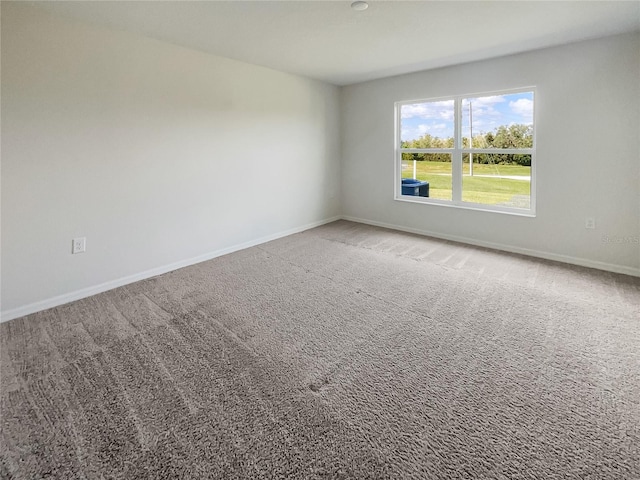 empty room featuring carpet floors