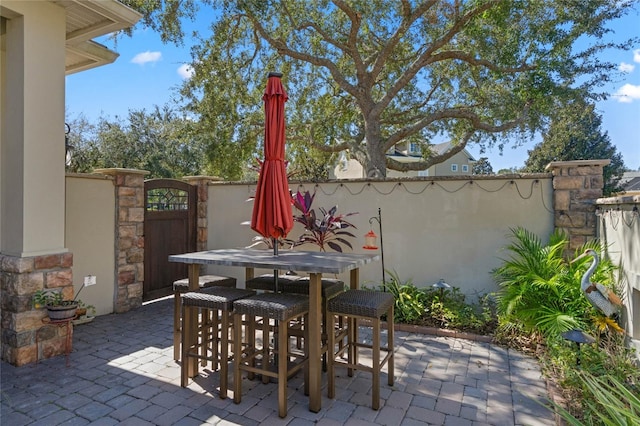 view of patio / terrace