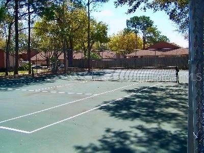 view of tennis court