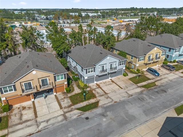 drone / aerial view featuring a residential view