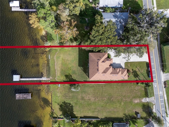 6019 Linneal Beach Dr, Apopka, FL 32703 - aerial view featuring a water view