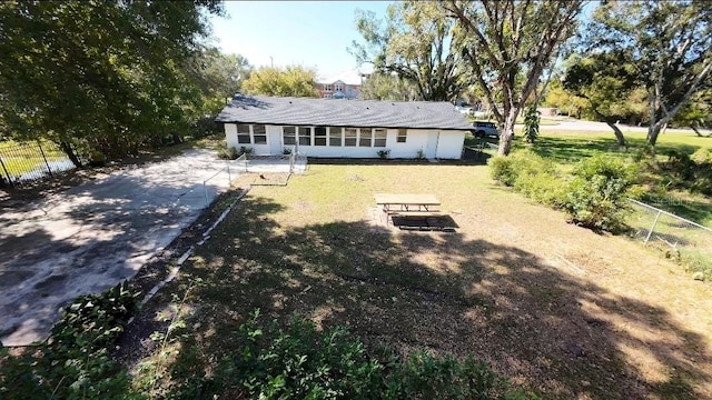 view of back of house