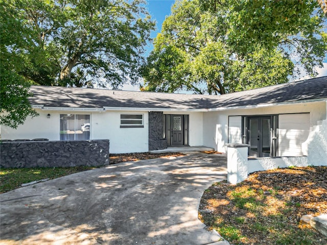 view of ranch-style house