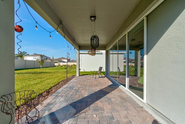 4009 Winding Meadows St, Apopka, FL 32712 - view of patio / terrace with fence
