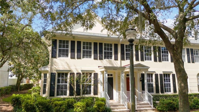 view of colonial house