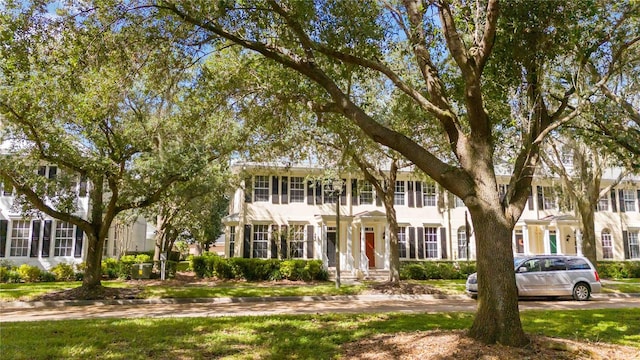 view of colonial inspired home