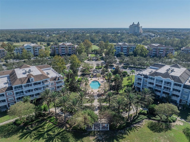 aerial view