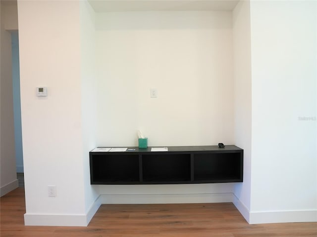 interior space featuring hardwood / wood-style floors