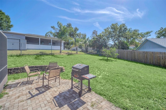 2204 Clementine Trl, Clermont, FL 34714 - view of yard with a patio